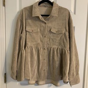 Corduroy womens top. Super cute size M/L